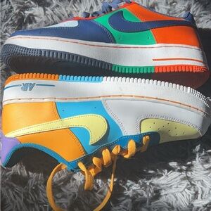 Nike Multicolor Air Force 1 Sneakers